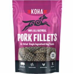 Koha Grain-Free Air-Dried Dog Treats Pork Fillet - 4 Oz  