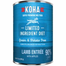 Koha Grain-Free Limited Ingredient Diet 90% Lamb Canned Dog Food - 13 Oz - Case of 12  