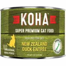 Koha Grain-Free Limited Ingredient Diet Pate Duck Canned Cat Food - 3 Oz - Case of 24