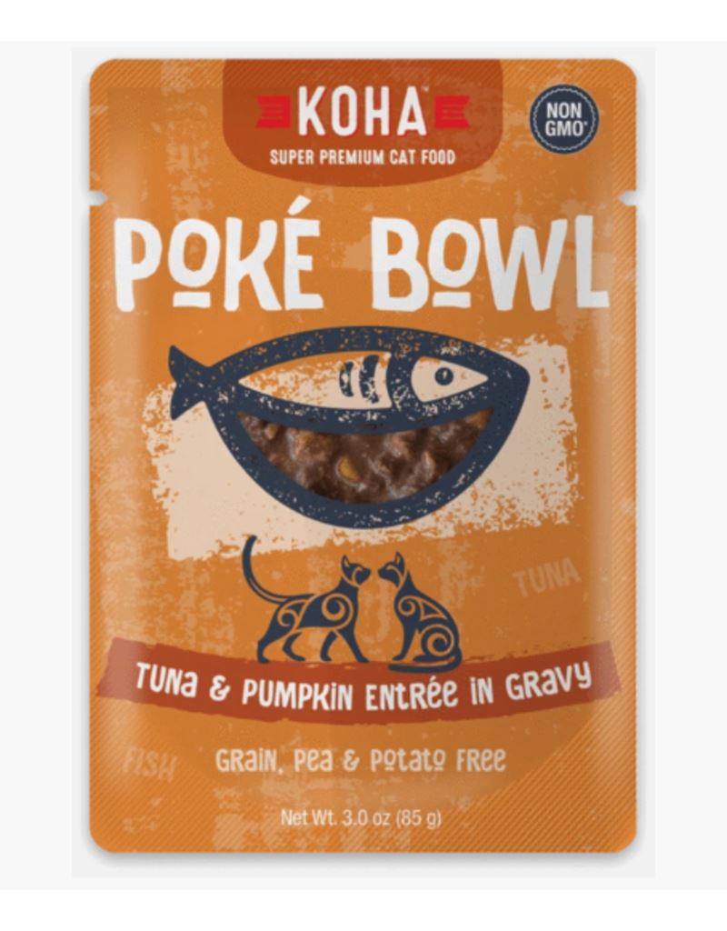 Koha Grain-Free Poke Tuna Pumpkin Wet Cat Food - 3 Oz - Case of 24  