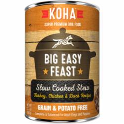 Koha Grain-Free Stew Big Easy Feast Canned Dog Food - 12.7 Oz - Case of 12  