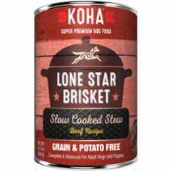 Koha Grain-Free Stew LONE STAR Canned Dog Food - 12.7 Oz - Case of 12  