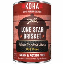 Koha Grain-Free Stew LONE STAR Canned Dog Food - 12.7 Oz - Case of 12