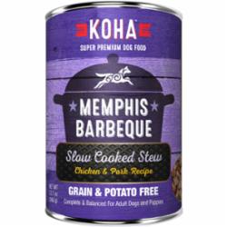 Koha Grain-Free Stew MEMPHS BBQ Canned Dog Food - 12.7 Oz - Case of 12  