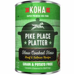 Koha Grain-Free Stew Pike Place Canned Dog Food - 12.7 Oz - Case of 12