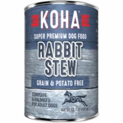 Koha Grain-Free Stew Rabbit Canned Dog Food - 12.7 Oz - Case of 12  