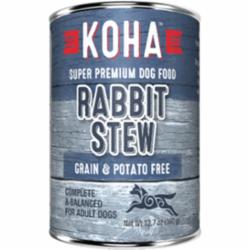 Koha Grain-Free Stew Rabbit Canned Dog Food - 12.7 Oz - Case of 12