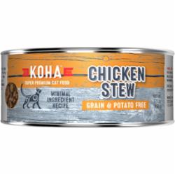 Koha Stew Chicken Pate Canned Cat Food - 5.5 Oz - Case of 24