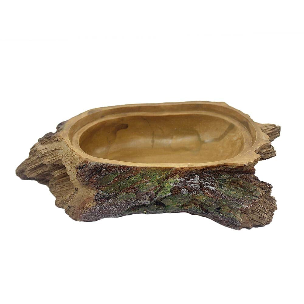 Komodo Forest Den Reptile Hideout - Brown and Green - One Size  