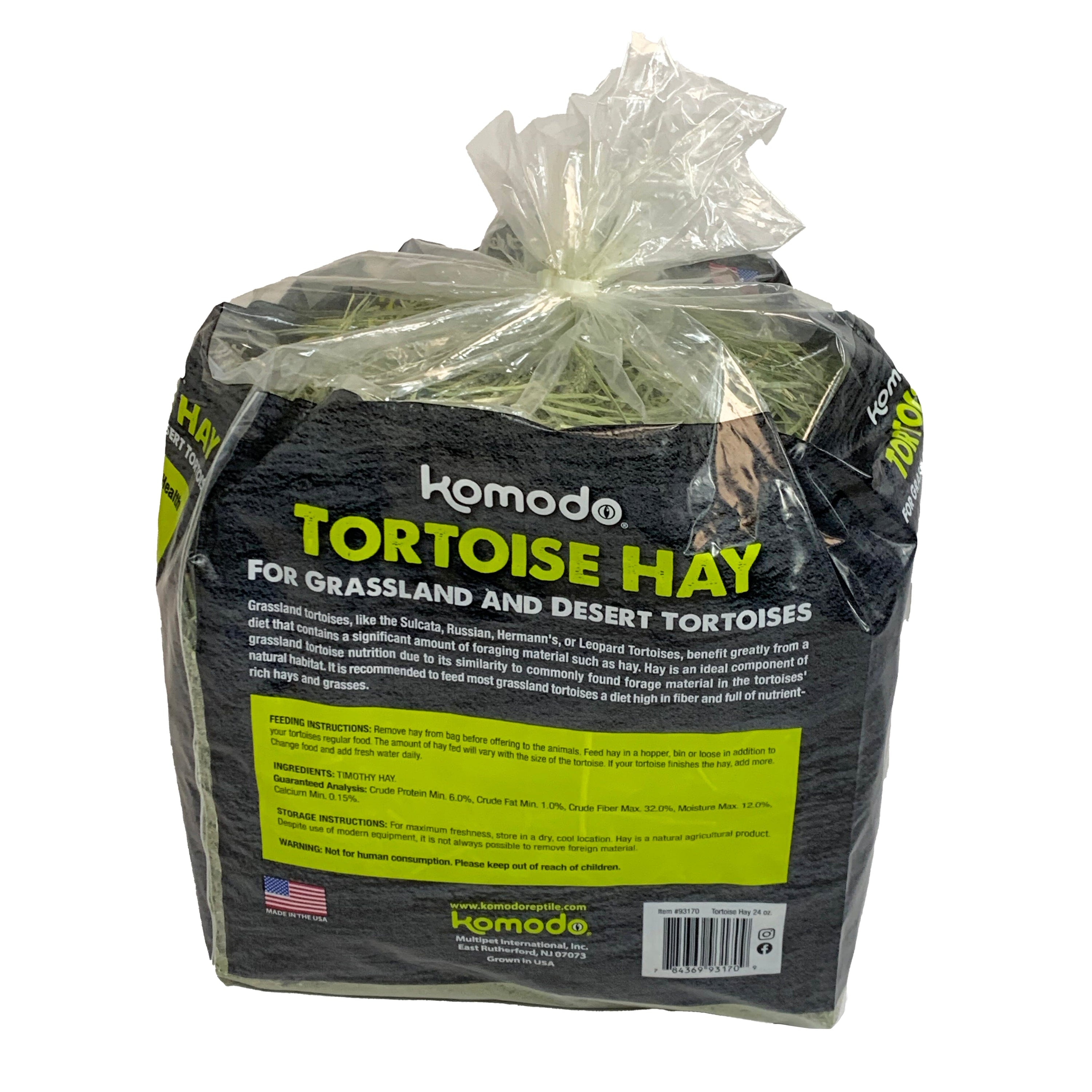 Komodo Tortoise Hay - 24 Oz  