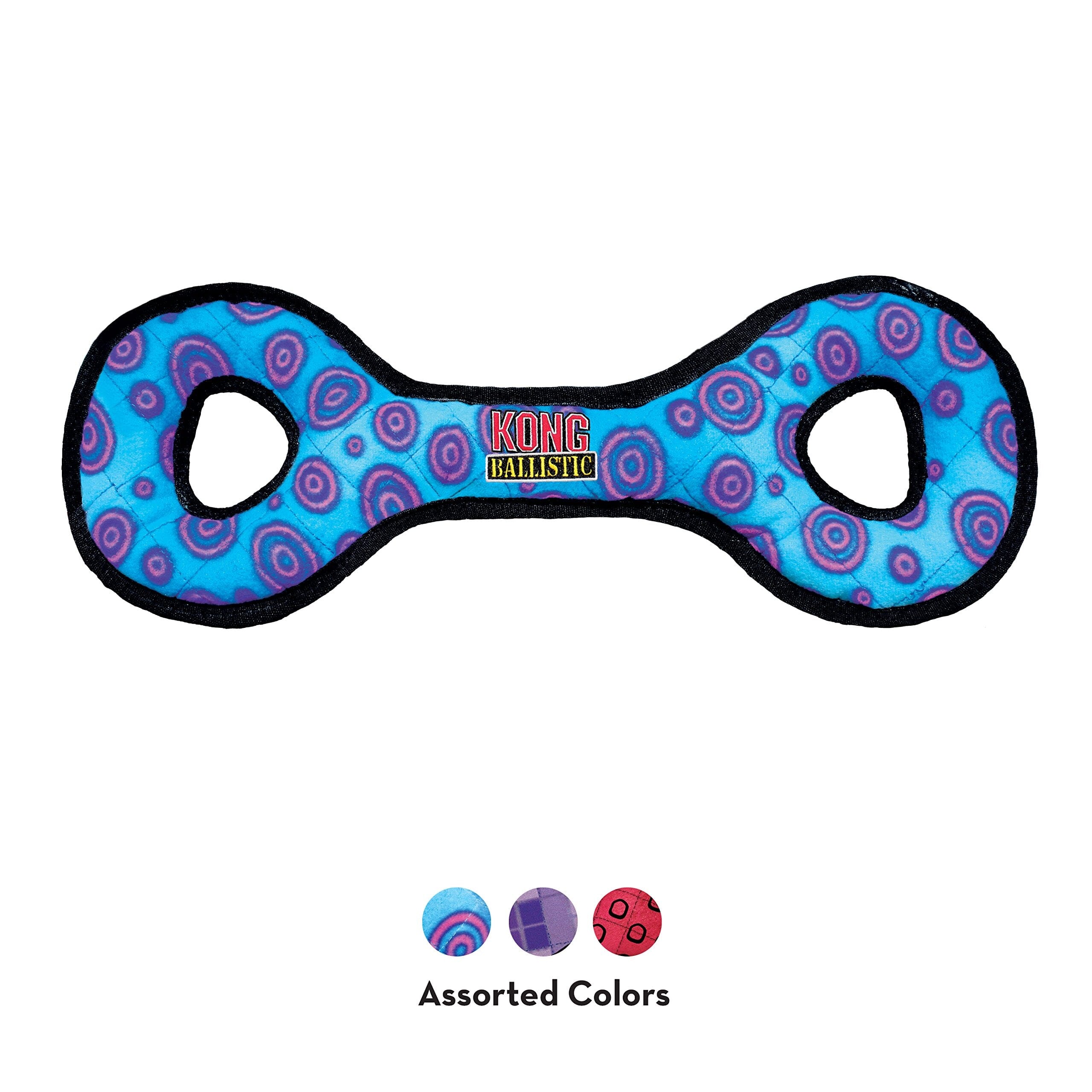 Kong Ballistic Dual-looped Tugging Nylon Dog Toy - Assorted - Large  