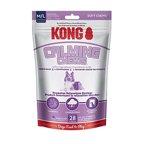 Kong Calming Dog Chews - Medium /Large - 28 Pack
