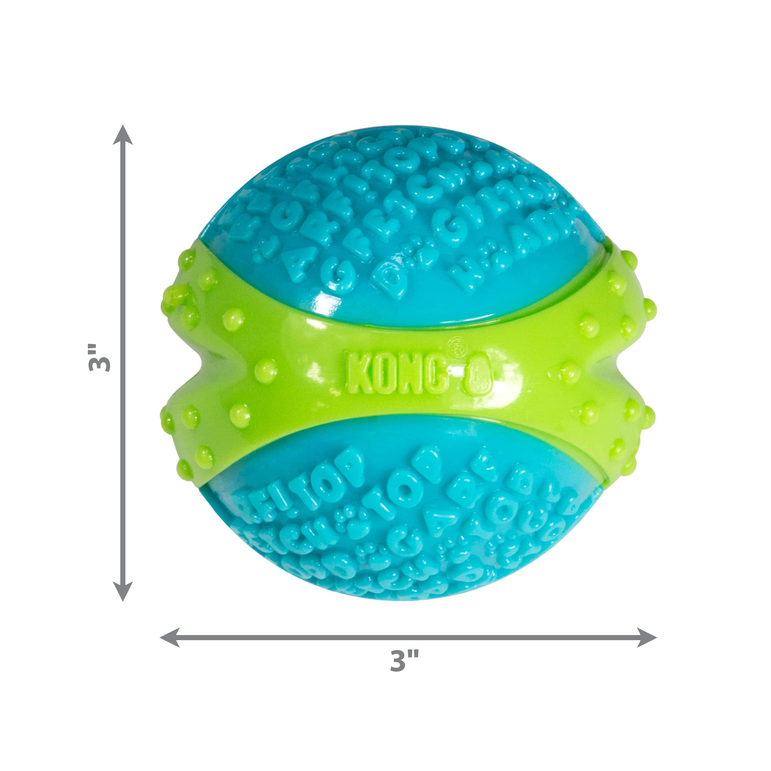 Kong CoreStrength Sturdy and Long-Lasting Dog Chew Ball Toy - Large  