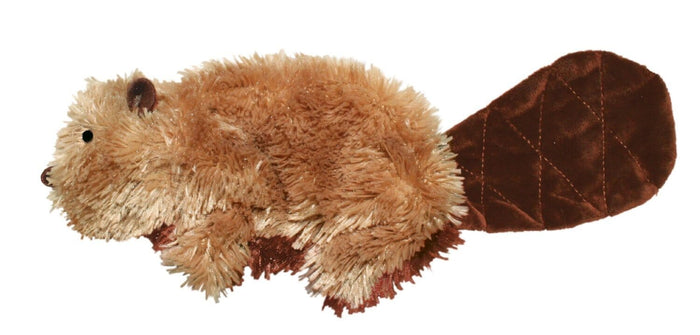 Kong Dr. Noyz Beaver Plush Dog Toy - Small