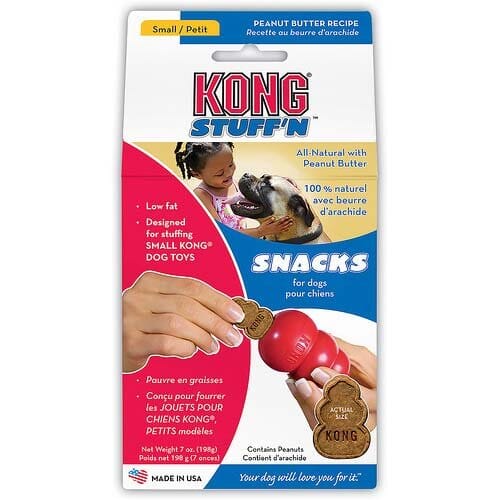 Kong Snacks Dog Toy Stuffing Chewy Dog Treats - Liver - Small - 7 Oz