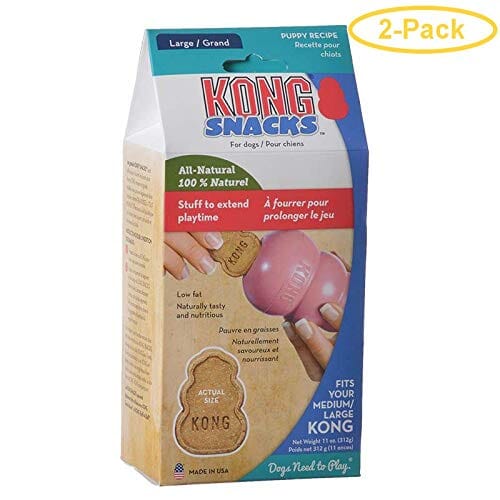Kong Snacks Puppy Recipe Dog Toy Stuffing Chewy Dog Treats - Chicken - Large - 11 Oz