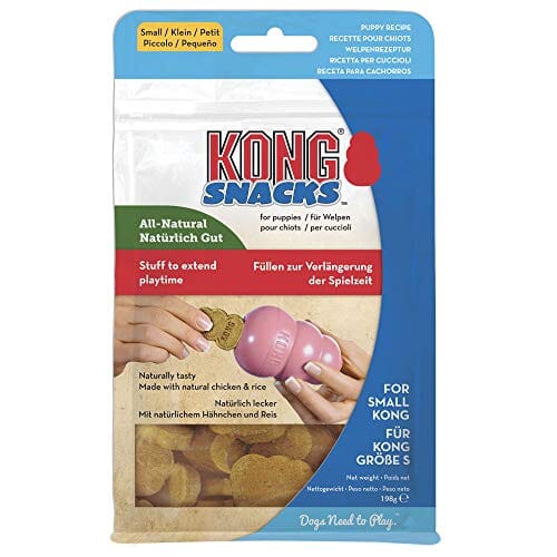 Kong Snacks Puppy Recipe Dog Toy Stuffing Chewy Dog Treats - Chicken - Small - 7 Oz  
