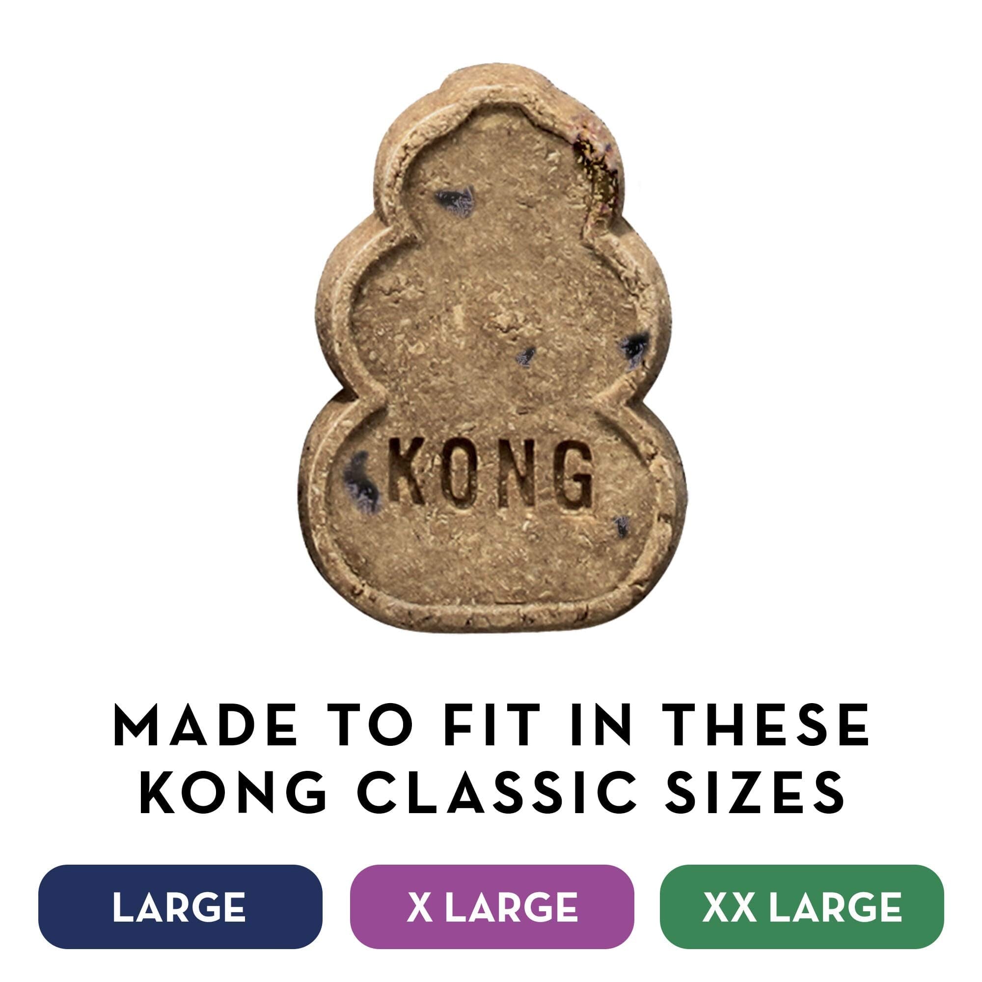 Kong Stuff N' Snack Natural Liver Dog Treats - Compatible with Kong Dog Toys - Large  