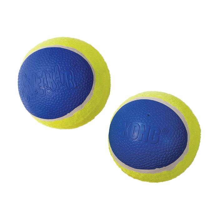 Kong Ultra SkueakAir Ball Fetch Dog Toy - Medium - 3 Pack