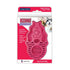 Kong Zoom Groom Grooming and Massaging Dog Brush - Raspberry  