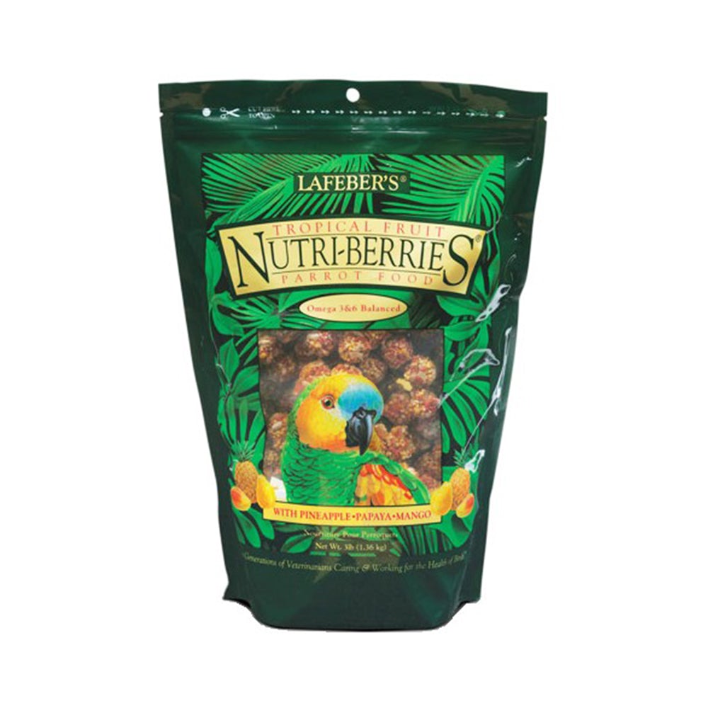 Lafeber® Tropical Fruit Nutri-Berries Parrots Food - 3 Lbs  