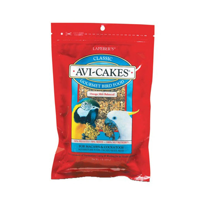 Lafeber's® Avi-Cakes for Cockatoos & Macaws - 1 Lbs