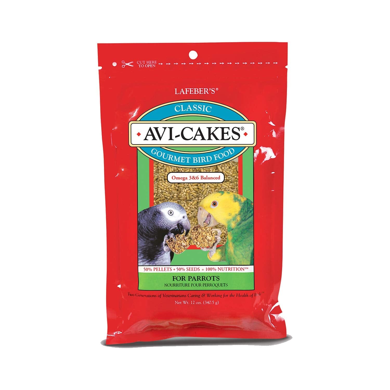 Lafeber's® Avi-Cakes for Parrots - 12 oz  