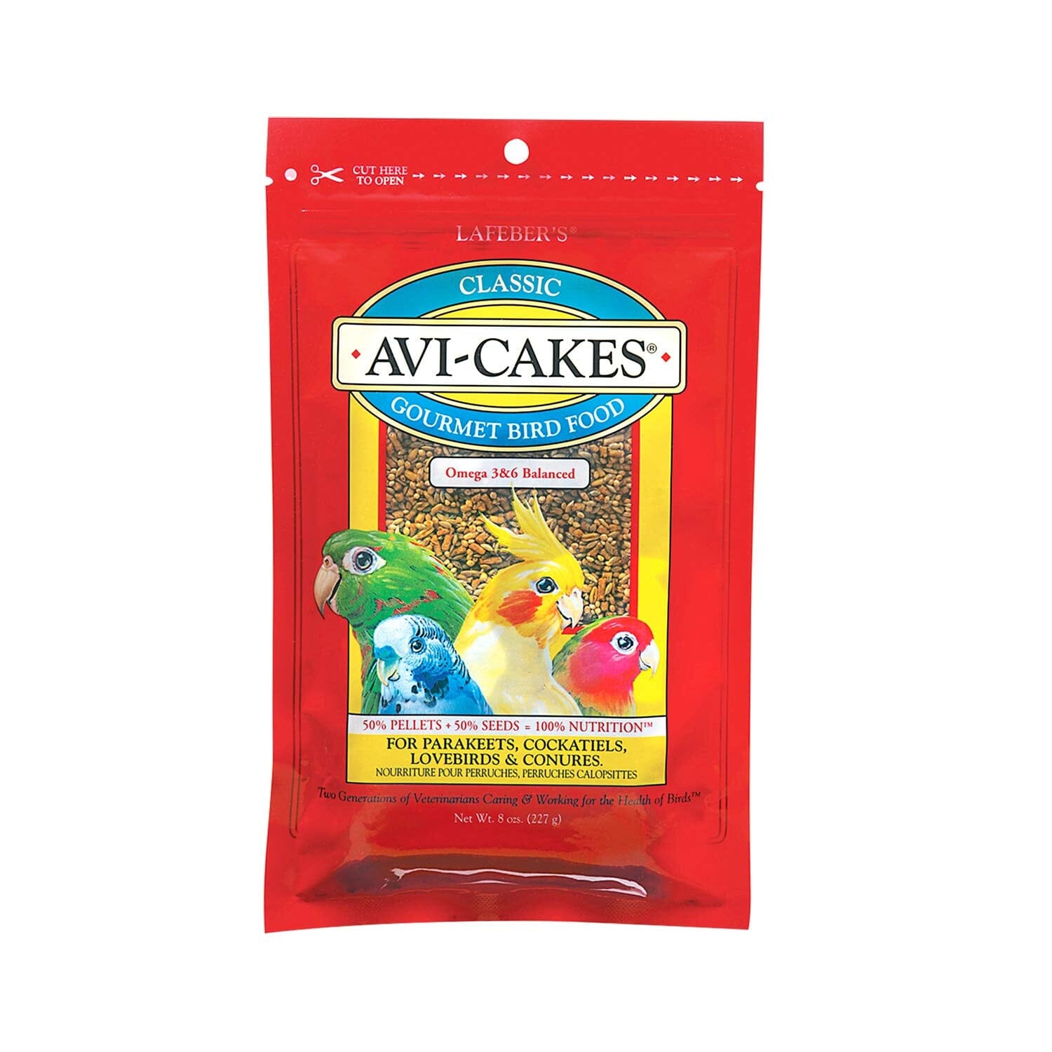 Lafeber's® Avi-Cakes for Small Birds - 8 Oz  