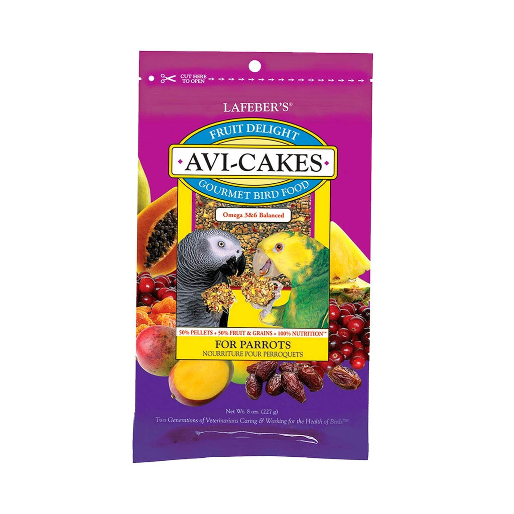 Lafeber's® Fruit Delight Party Avi-Cakes for Parrots - 8 Lbs  