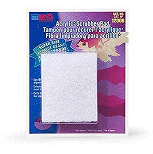 Lee's Acrylic Aquarium Fine Scrubber Pad - Super Size  