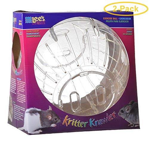 Lee's Kritter Krawler Exercise Ball - Transparent - Jumbo  