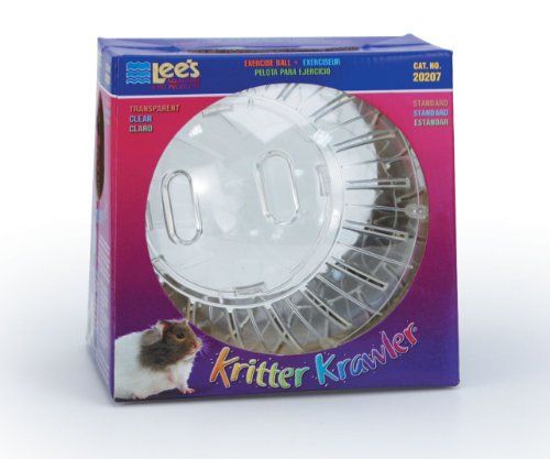 Lee's Kritter Krawler Exercise Ball - Transparent - Standard  