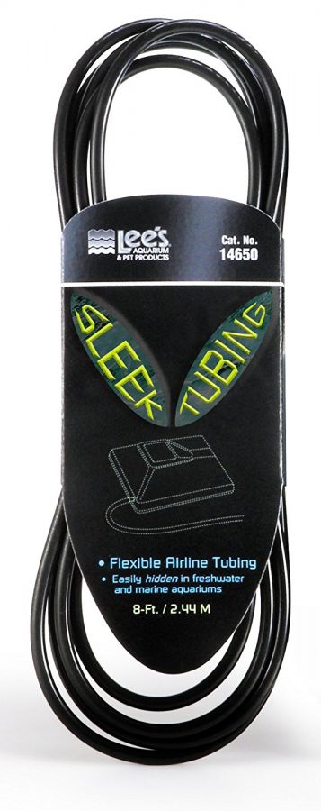 Lee's Sleek Black Airline Tubing - 8 ft  