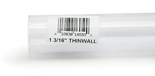 Lee's Thinwall Rigid Tubing - 1-3/16" x 3 ft - Pack of 6  