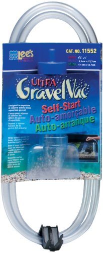 Lee's Ultra Self-Start GravelVac with Nozzle & Clip - Mini - 5