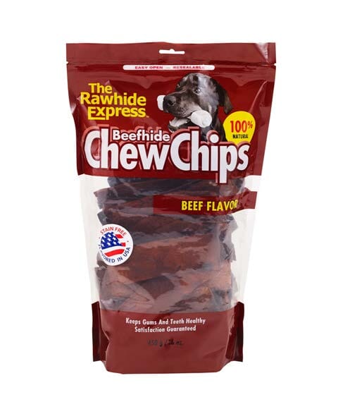 Lennox Beefhide Chew Chips Dog Treat Beef - 16 Oz  