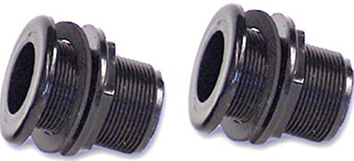 Lifegard Aquatics Double Threaded Bulkhead - 1/2