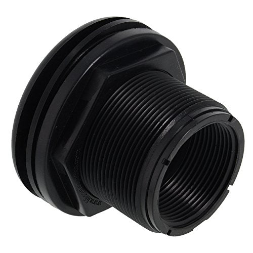 Lifegard Aquatics FPT X FPT Bulkhead - 1 1/2"  