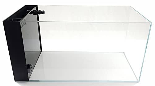 Lifegard Aquatics Low Iron Ultra Clear Aquarium with Built-In Side Filter - 3.8 gal  