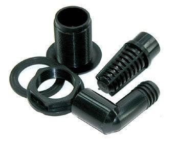 Lifegard Aquatics Slip Bulkhead Fitting Kit - 3/4"  