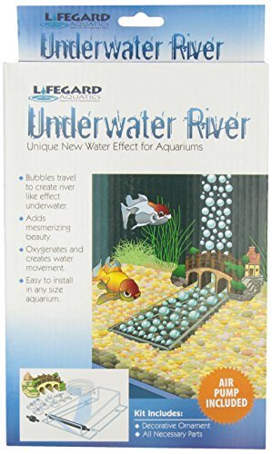Lifegard Aquatics Underwater River with Air Pump - Medium  