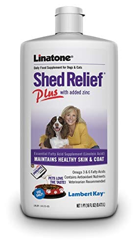 Linatone Linatone Shed Relief Plus Dog Shed Control - 16 Oz