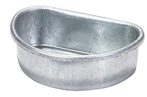 Little Giant Coop Cup Galvanized Small Animal Feeding Dish - .5 Pt