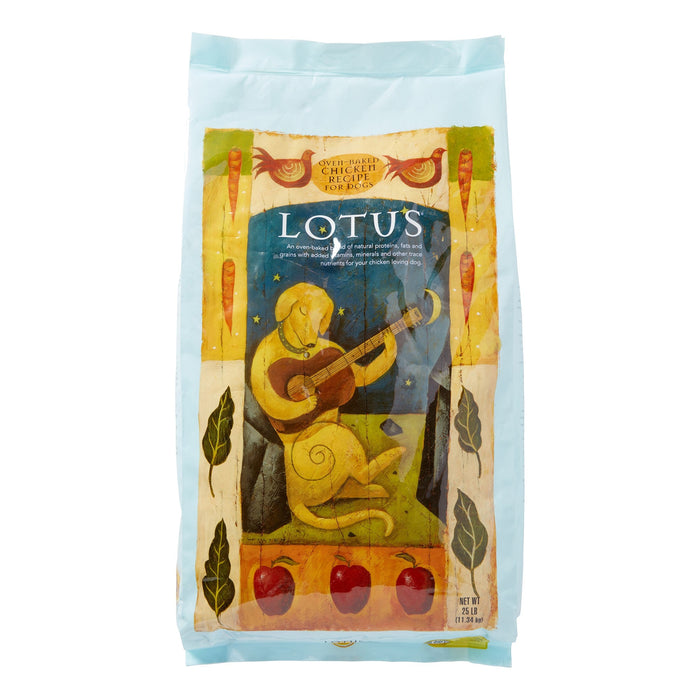 Lotus Adult Chicken Dry Dog Food - 25 lbs