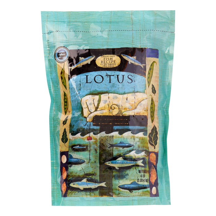 Lotus Grain-Free Adult Sardine Pollock Dry Dog Food - 4 lbs