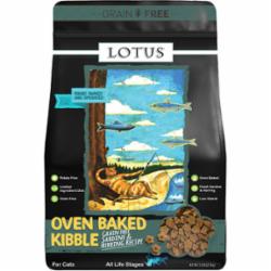 Lotus Grain-Free All Life Stages Sardine and Herring Dry Cat Food- 2.2 lbs  