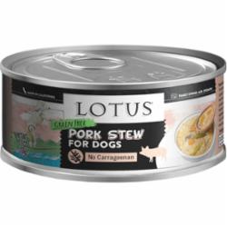 Lotus Grain-Free Just Juicy Pork Shoulder Stew Canned Dog Food - 5.5 Oz - Case of 24  