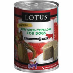 Lotus Grain-Free Loaf Beef Tripe Canned Dog Food - 12.5 Oz - Case of 12  