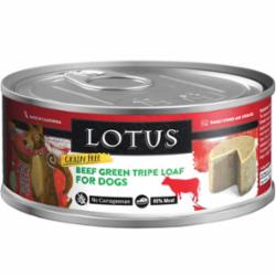 Lotus Grain-Free Loaf Beef Tripe Canned Dog Food - 5.3 Oz - Case of 24  