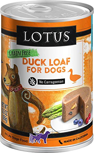 Lotus Grain-Free Loaf Duck Canned Dog Food - 12.5 Oz - Case of 12  